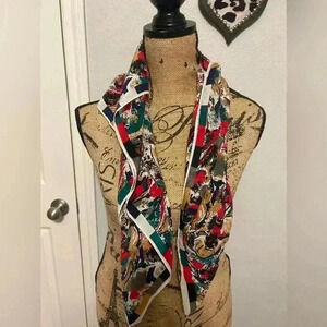 Albert Nipon rare 1990’s silk scarf